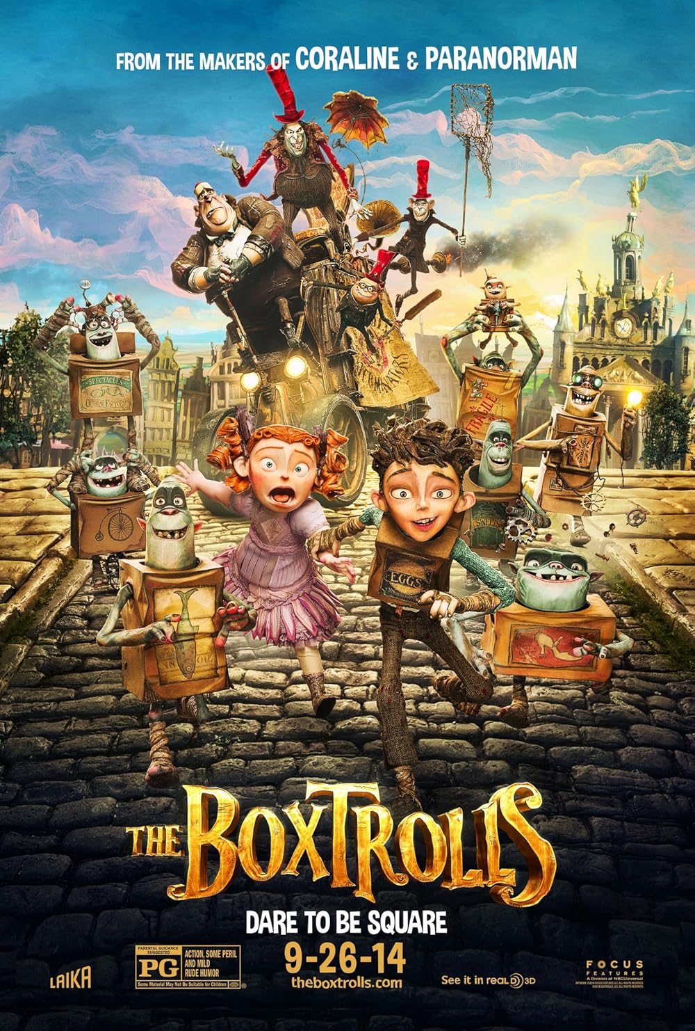 The Boxtrolls — ranked #2