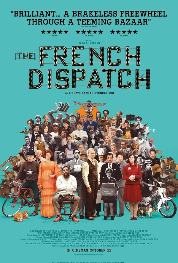 The French Dispatch - ranking option ranked #5