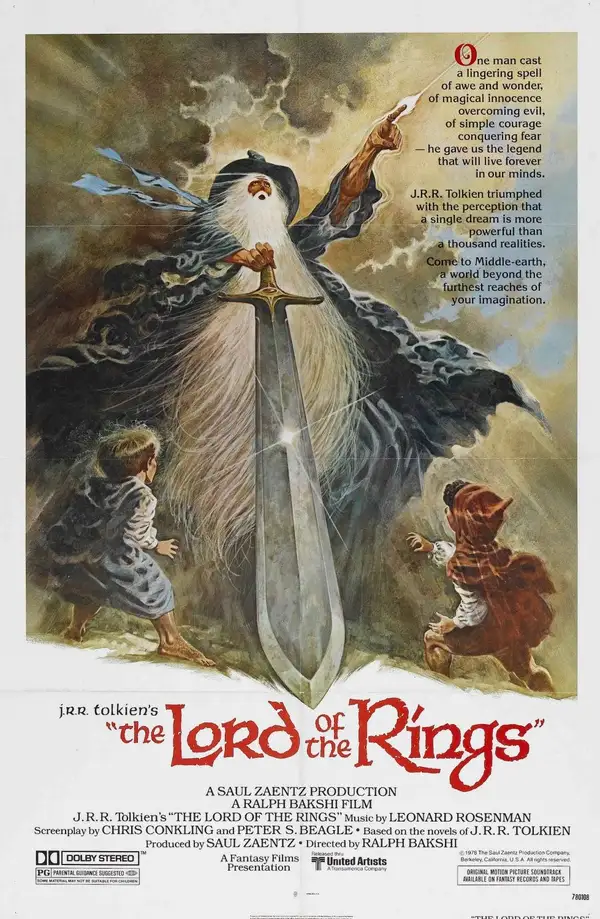 The Lord of the Rings (1978) - ranking option ranked #7