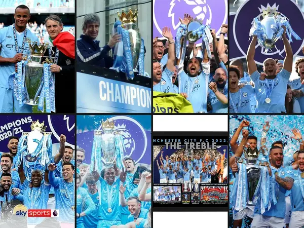 What is the best Manchester City Premier League title-winning season?