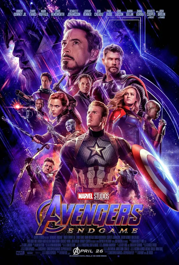 Avengers: Endgame - ranking option ranked #1