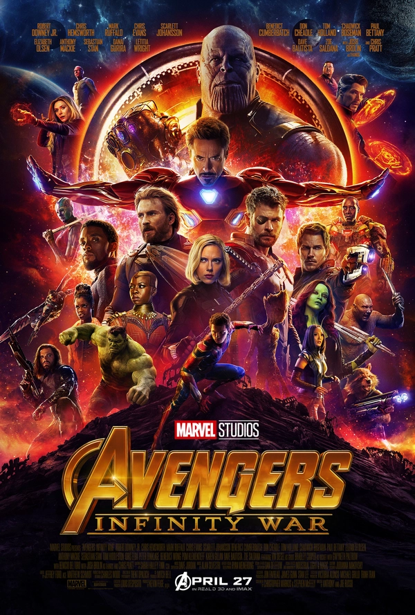 Avengers: Infinity War - ranking option ranked #2