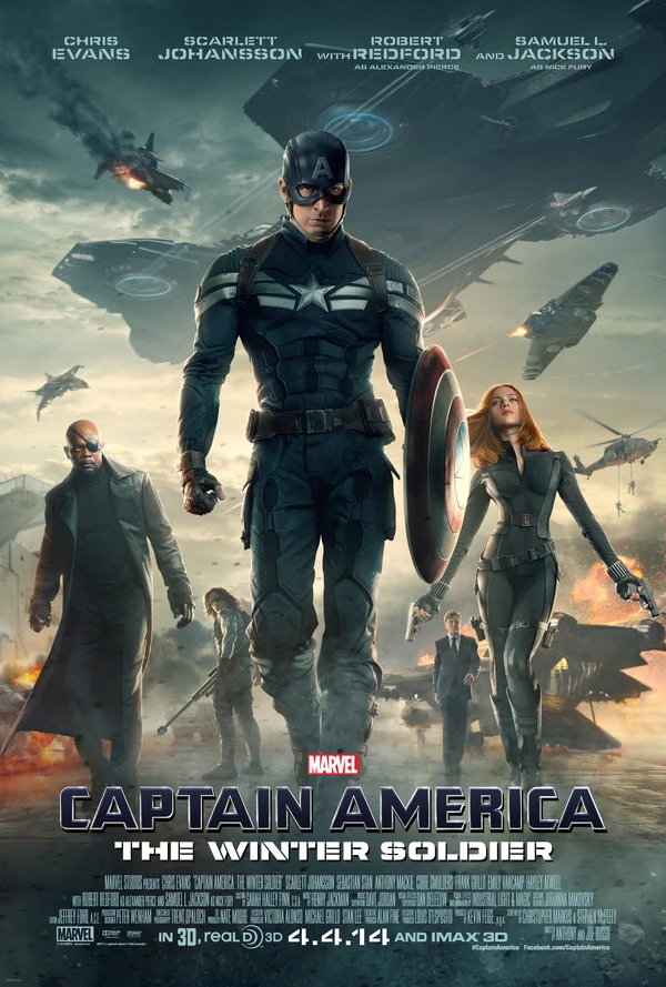 Captain America: The Winter Soldier - ranking option ranked #8