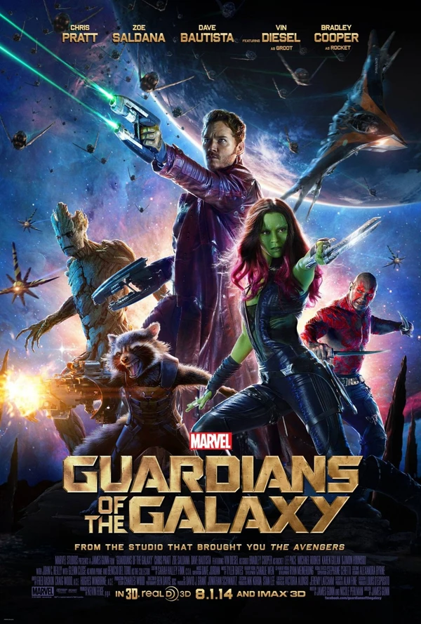 Guardians of the Galaxy - ranking option ranked #7