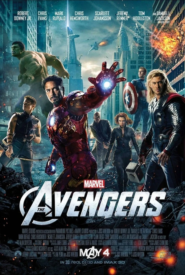 The Avengers - ranking option ranked #9