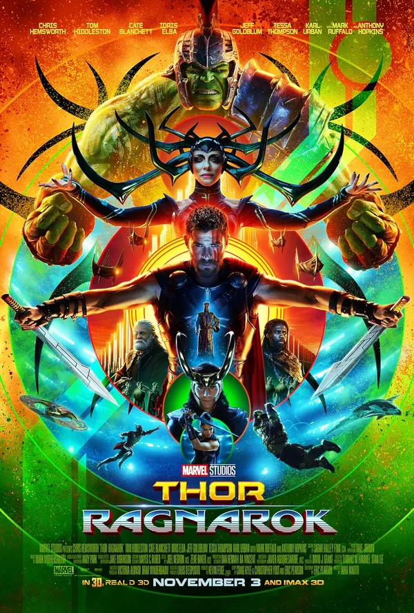Thor: Ragnarok - ranking option ranked #4