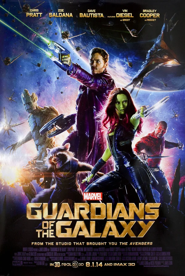 Guardians of the Galaxy - ranking option ranked #9