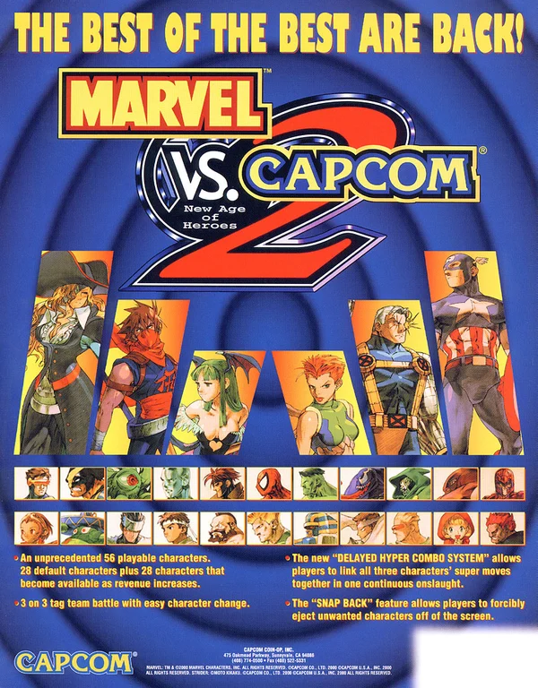 Marvel vs. Capcom 2 - ranking option ranked #7