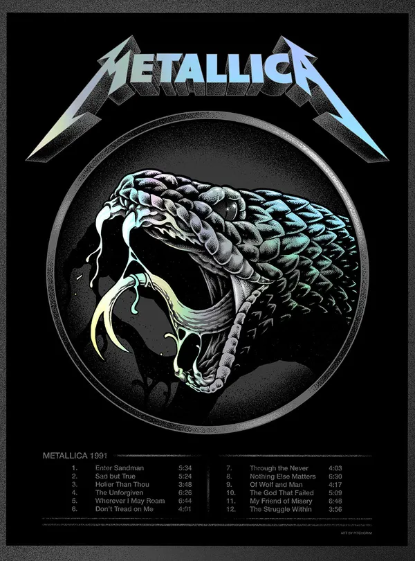 Metallica - ranking option ranked #4