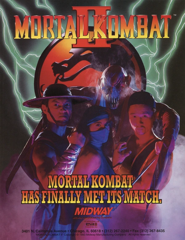 Mortal Kombat II - ranking option ranked #2