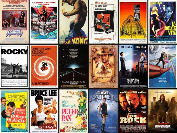 What is the best movie scene at a famous landmark?