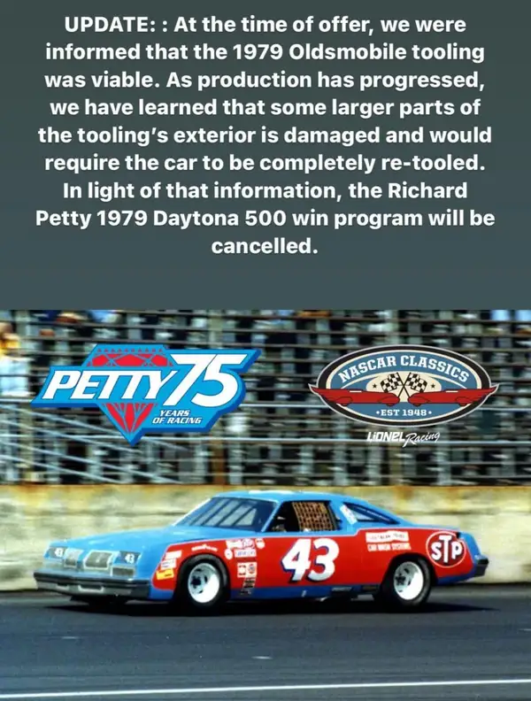 1979 Daytona 500 - ranking option ranked #1