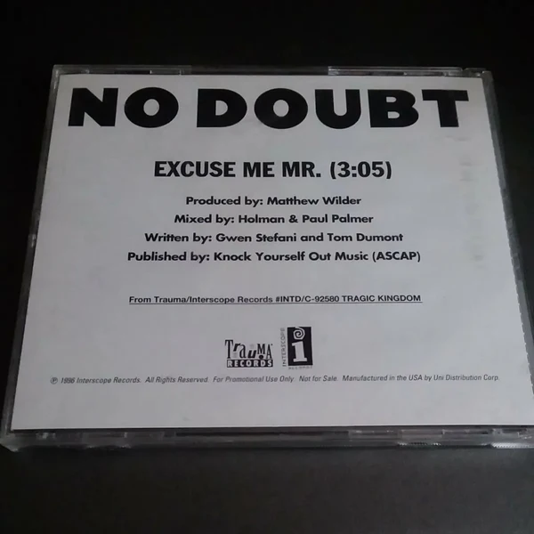 Excuse Me Mr. - ranking option ranked #11