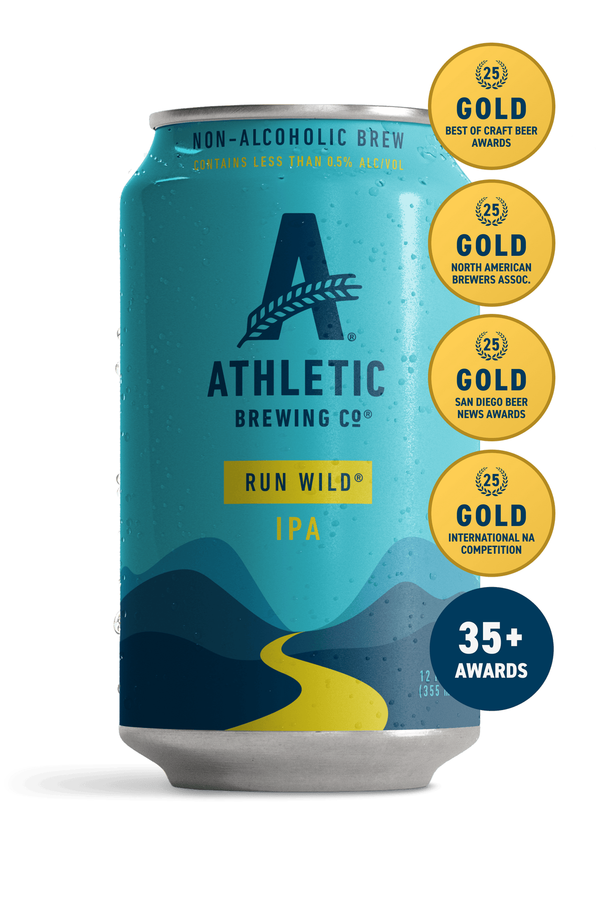 Athletic Brewing Run Wild IPA — ranked #4