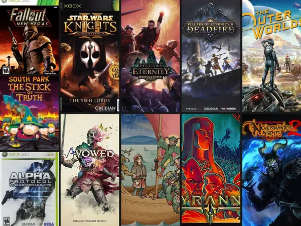 What is the best Obsidian Entertainment game?