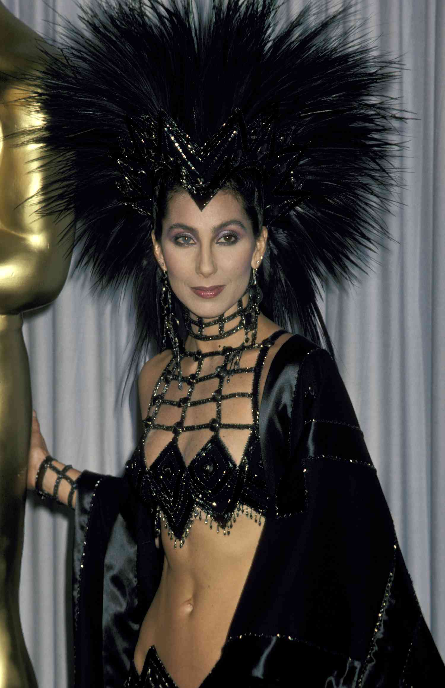 Cher in Bob Mackie, 1986 — ranked #6