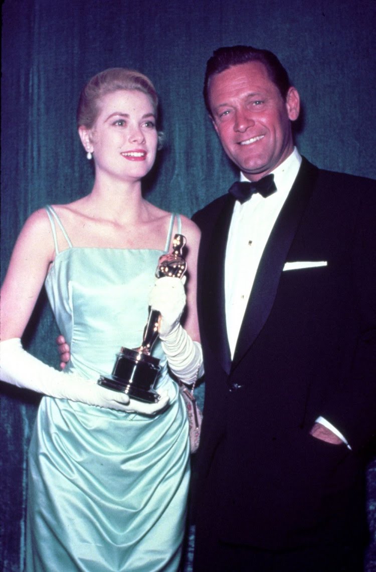 Grace Kelly in Edith Head, 1955 — ranked #20