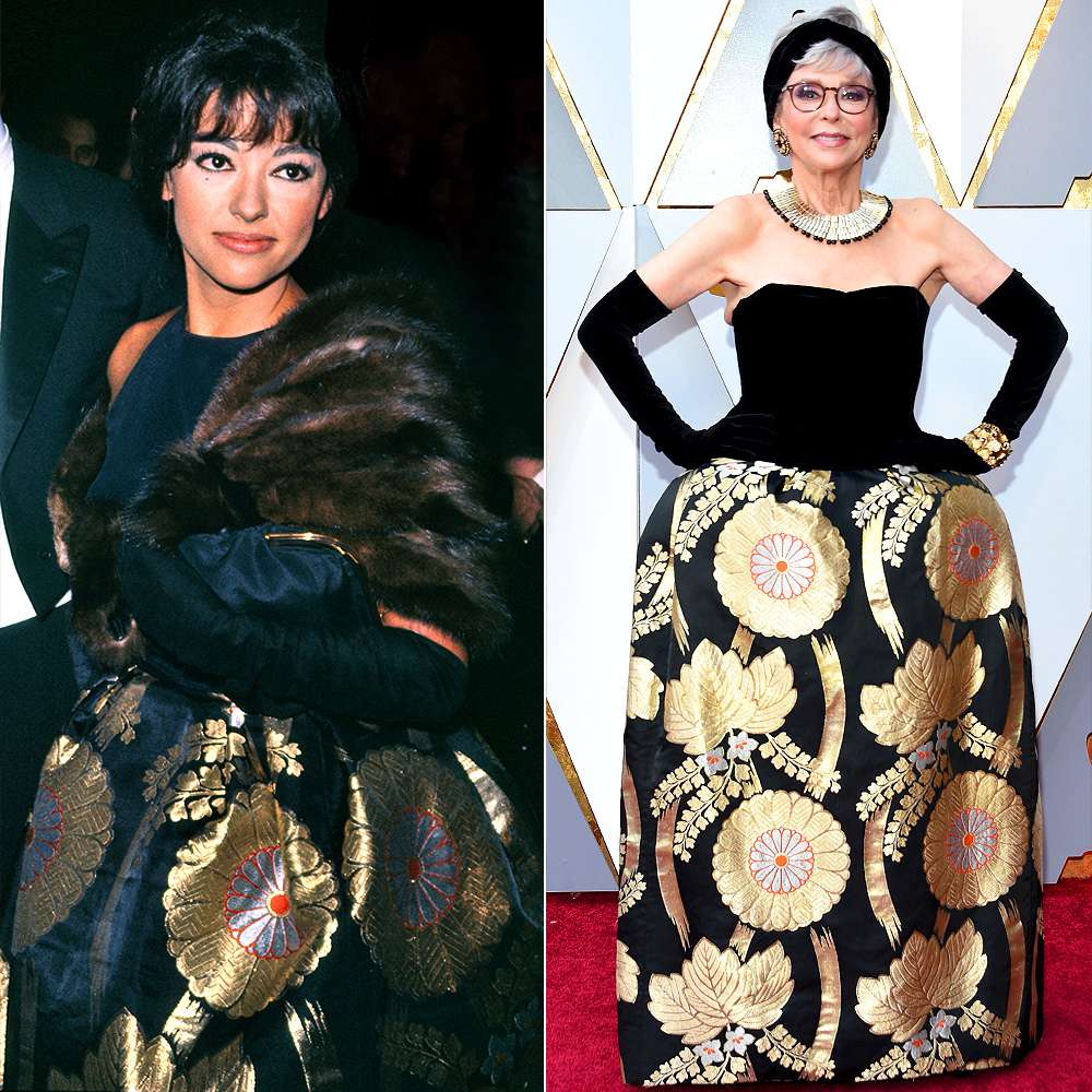 Rita Moreno's 1962 gown, re-worn in 2018 — ranked #7