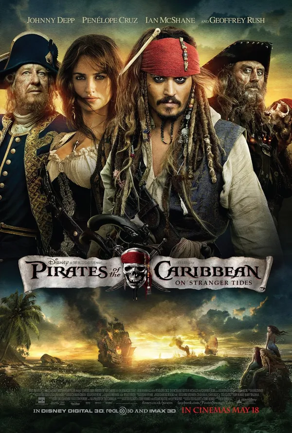 Pirates of the Caribbean: On Stranger Tides - ranking option ranked #12