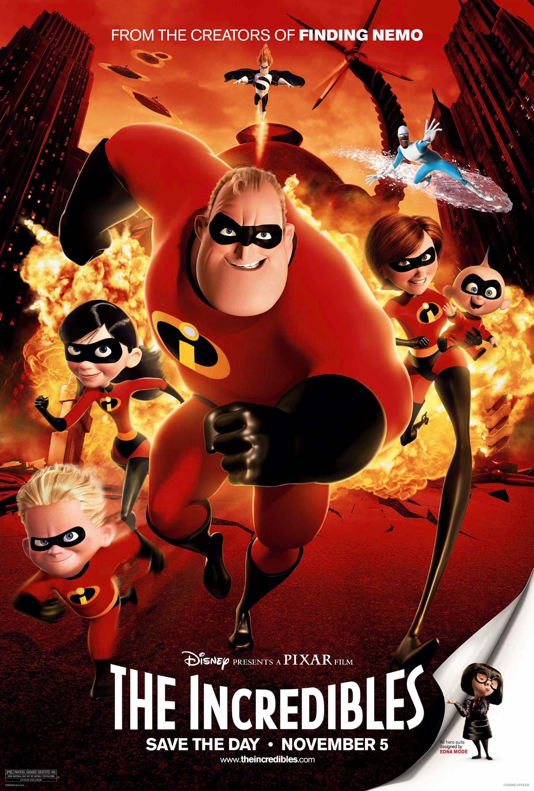 The Incredibles - ranking option ranked #3