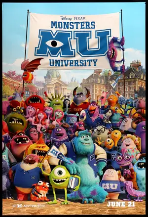 Monsters University — ranked #5