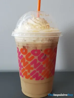Dunkin' Pumpkin Spice Signature Latte — ranked #4