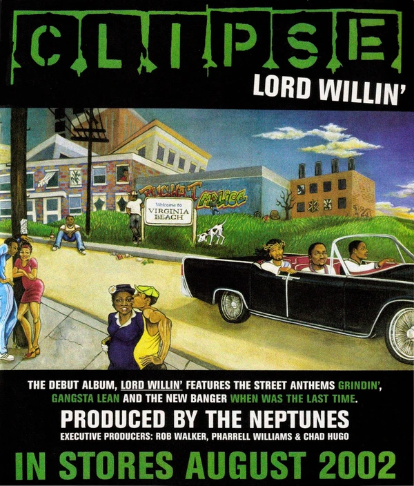 Clipse – Lord Willin' - ranking option ranked #14