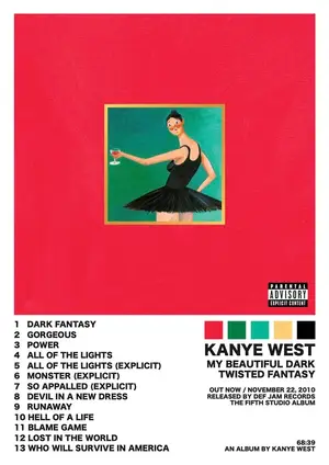 My Beautiful Dark Twisted Fantasy — ranked #17