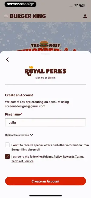 Burger King Royal Perks — ranked #8