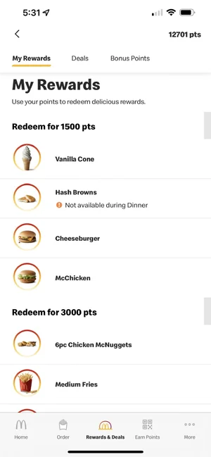 MyMcDonald's Rewards — ranked #12