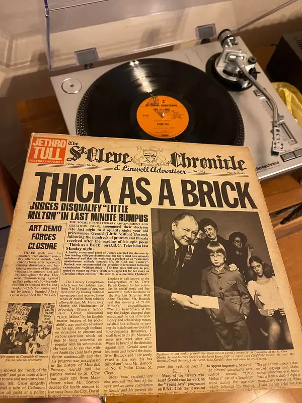 Thick as a Brick - ranking option ranked #13