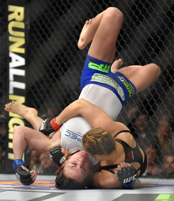 vs. Cat Zingano (UFC 184) - ranking option ranked #8