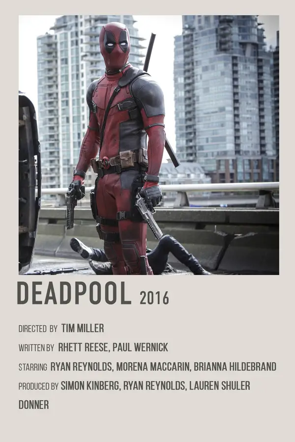 Deadpool - ranking option ranked #1