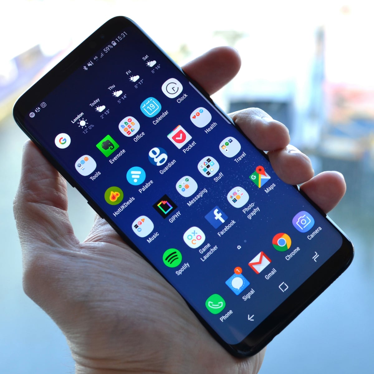 Galaxy S8 - ranking option ranked #5