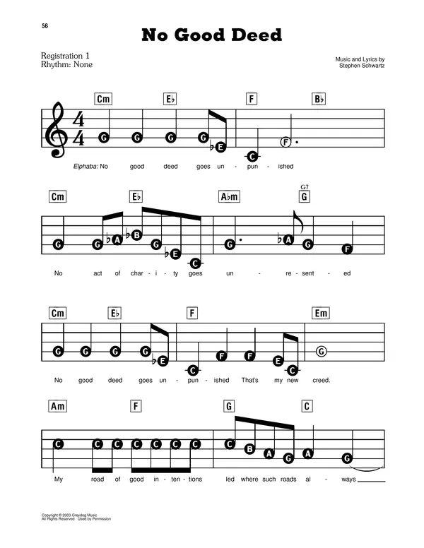 No Good Deed - ranking option ranked #10