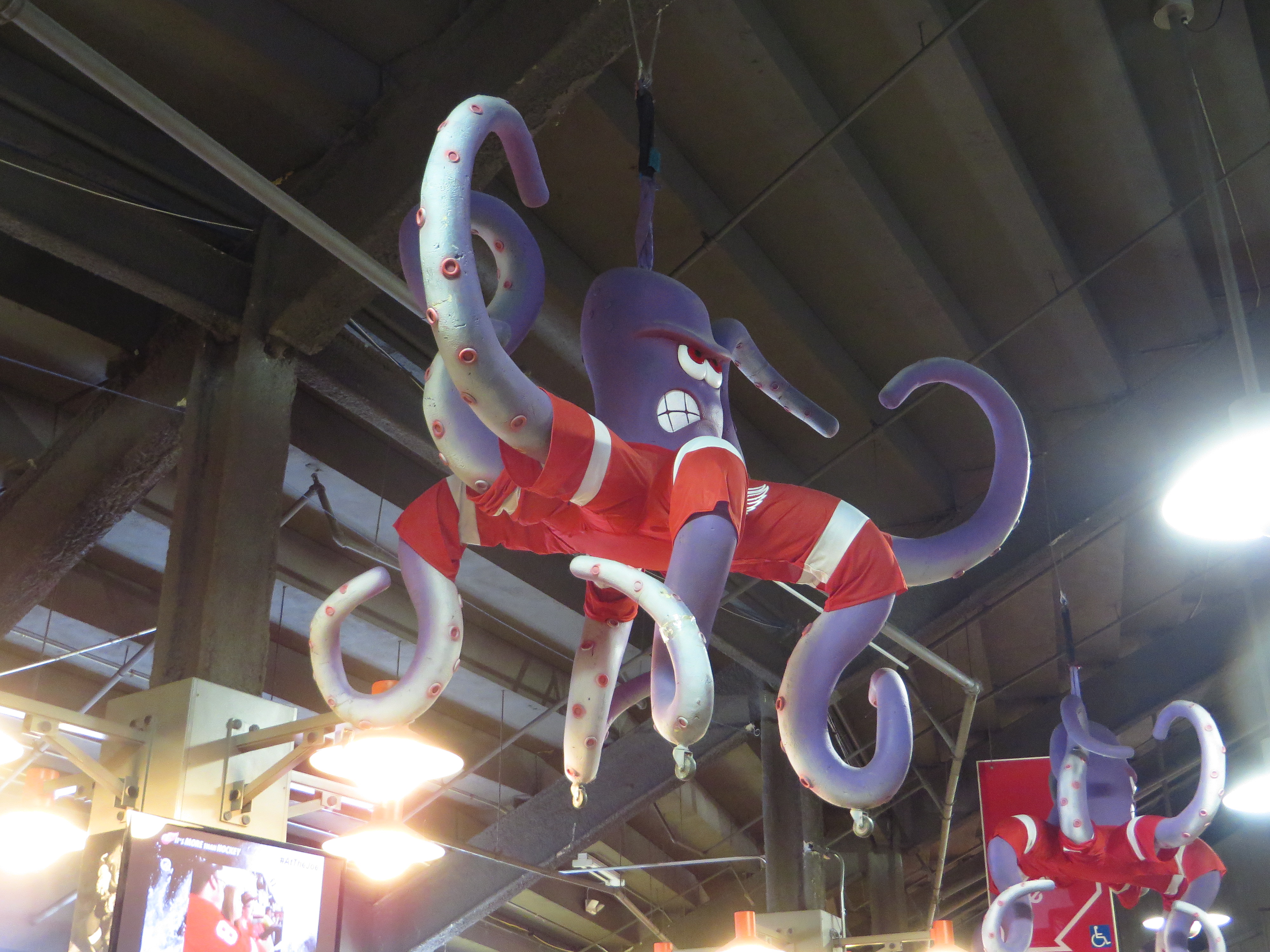 Octopus throw — What is the best stadium tradition in American sports?