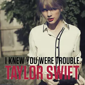I Knew You Were Trouble — ranked #13