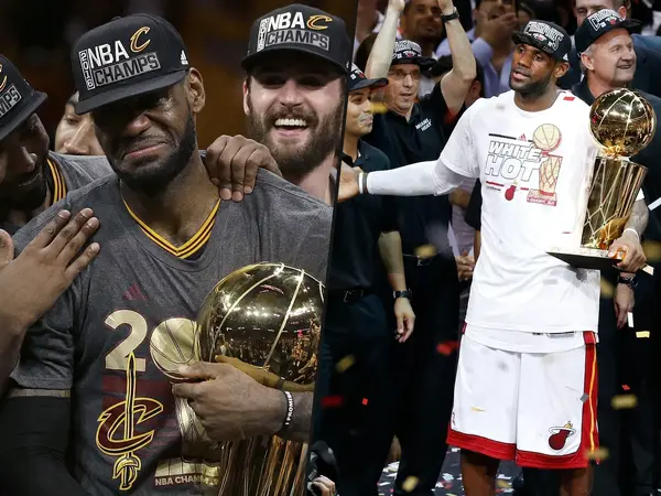 What is the best team LeBron James played for?