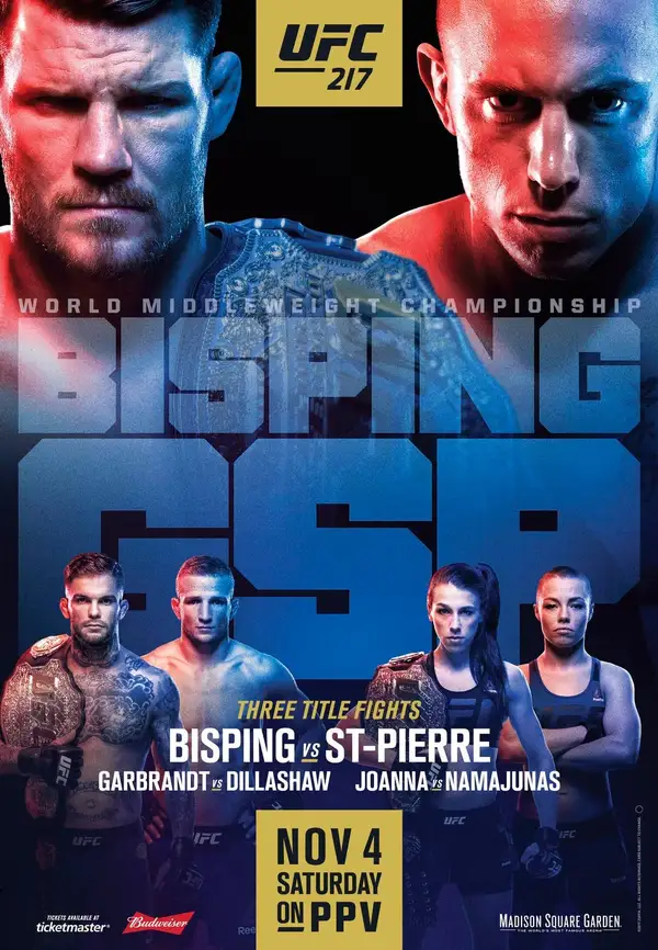 UFC 217 - ranking option ranked #10