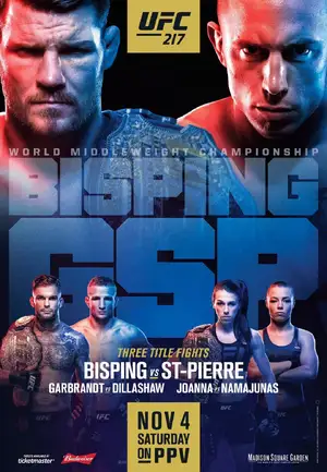 UFC 217 — ranked #10