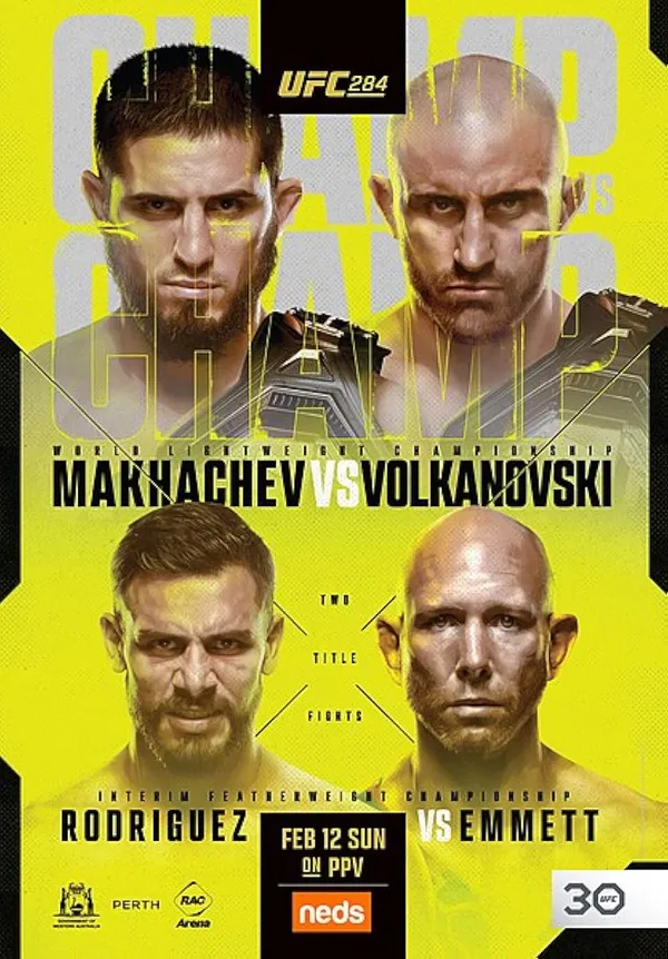 UFC 284 - ranking option ranked #11