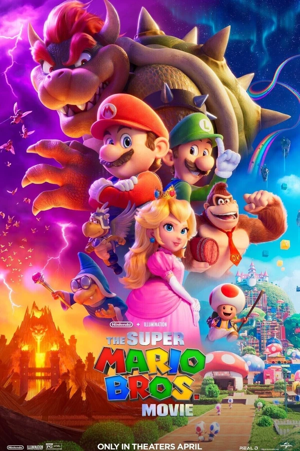 The Super Mario Bros. Movie (2023) - ranking option ranked #3