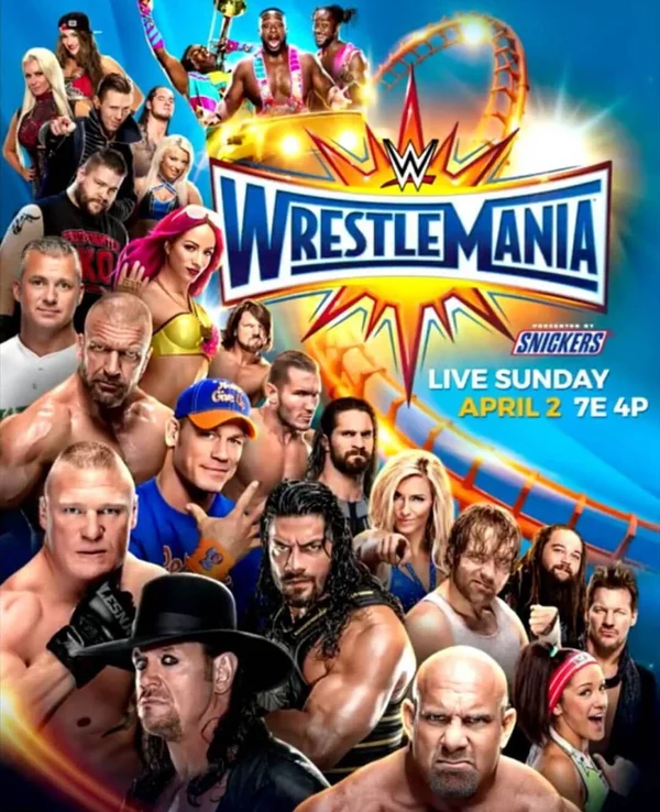 WrestleMania 33 - ranking option ranked #13