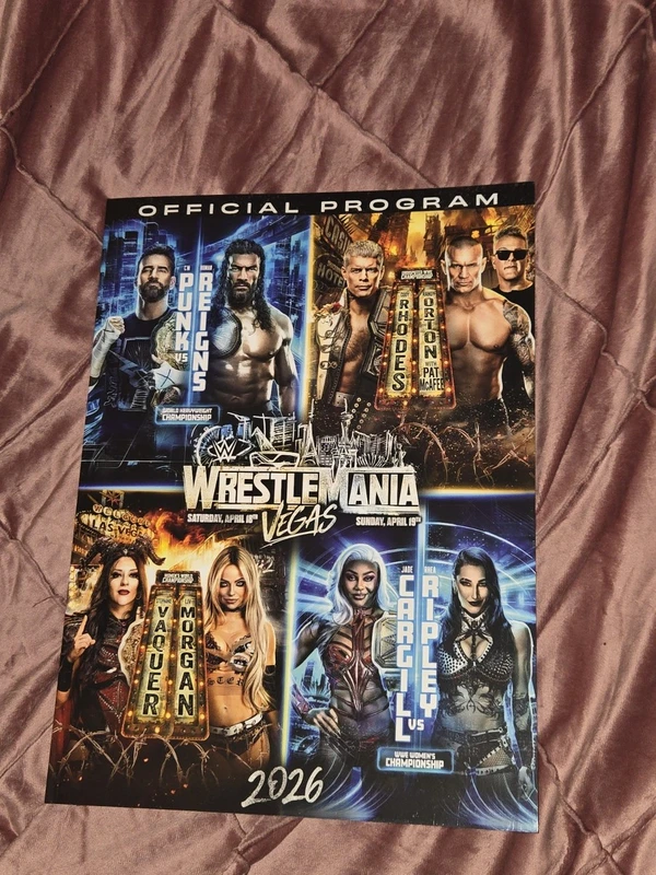 WrestleMania 42 - ranking option ranked #16