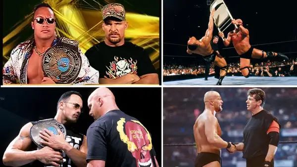 Steve Austin vs The Rock (WM X-Seven) - ranking option ranked #4