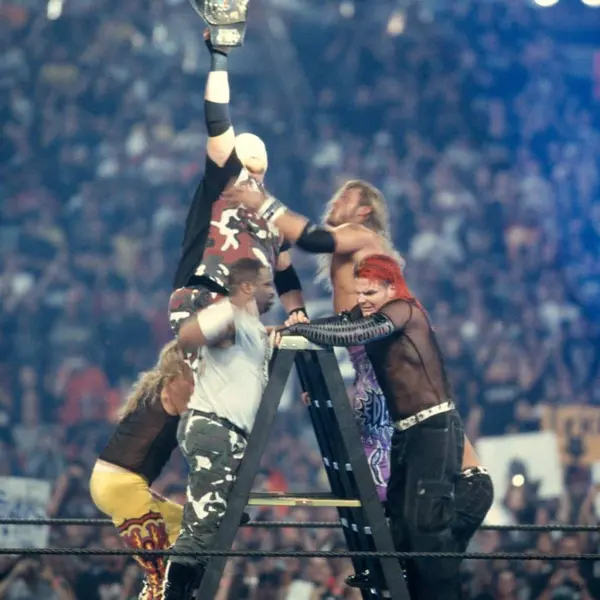 Hardy Boyz vs Dudley Boyz vs E&C TLC (WM 17) - ranking option ranked #6