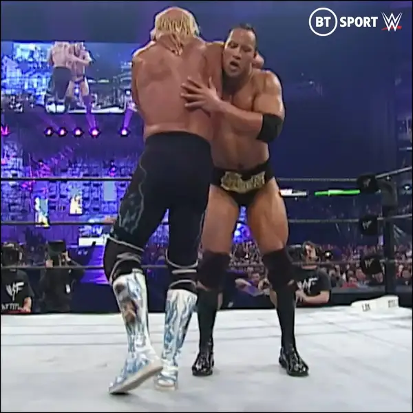 The Rock vs Hollywood Hogan (WM X8) - ranking option ranked #5