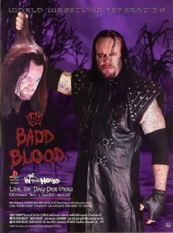 In Your House: Badd Blood - ranking option ranked #8