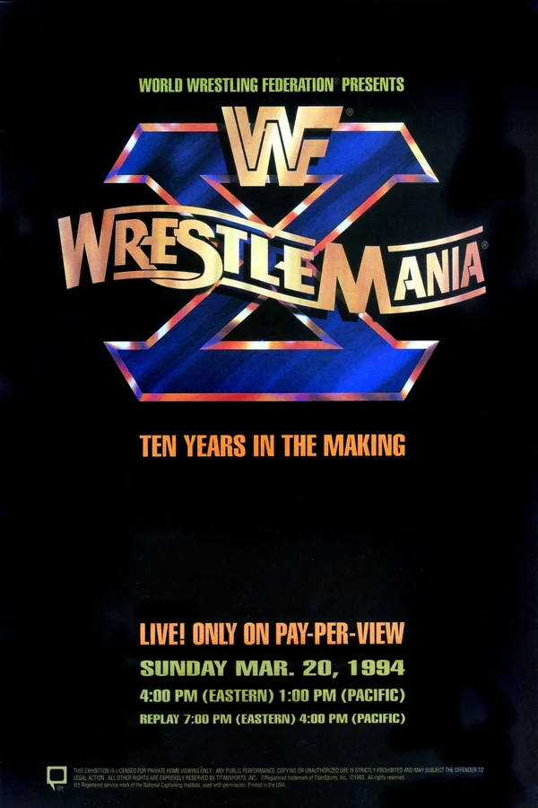 WrestleMania X - ranking option ranked #3