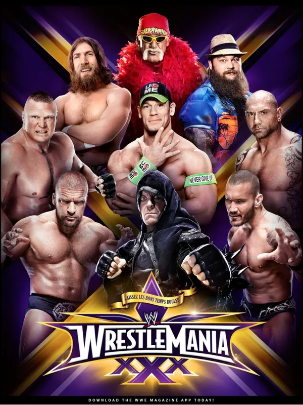 WrestleMania XXX - ranking option ranked #10